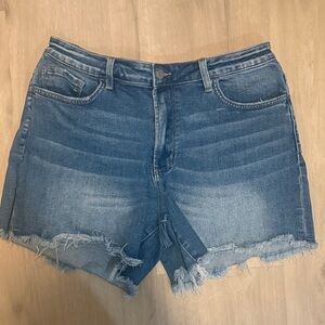 Amalli Talli Denim Blue Women's Shorts